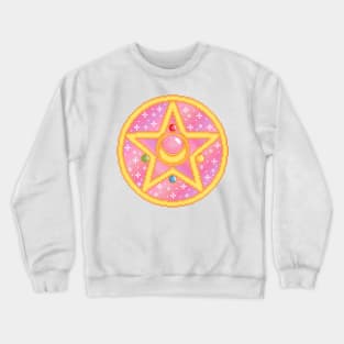 Crystal Star Pixel Art Crewneck Sweatshirt